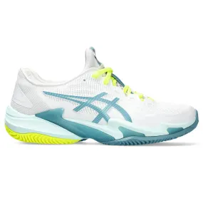 Asics Tennisschoen Court FF 3 Clay Dames Wit Groen