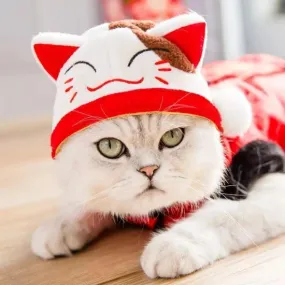 Lucky Cat Head Gear