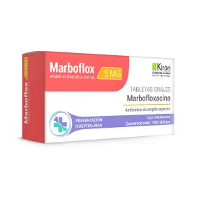 Marboflox 5mg Kiron 100 Tabletas