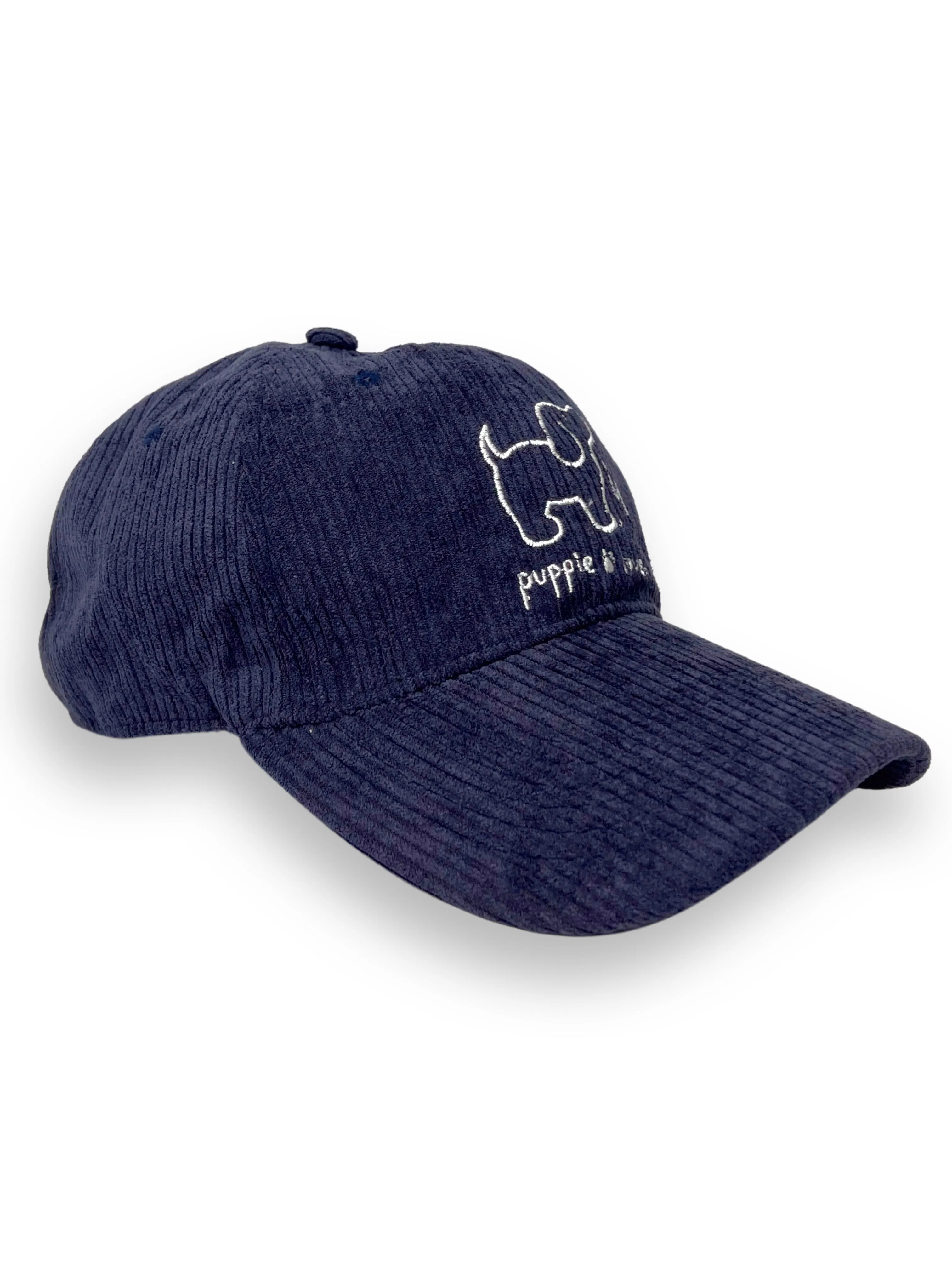 NAVY CORDUROY HAT