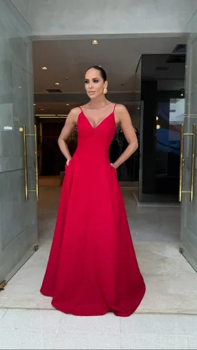 VESTIDO M.RODARTE 70493 VERMELHO LUIZA ALA