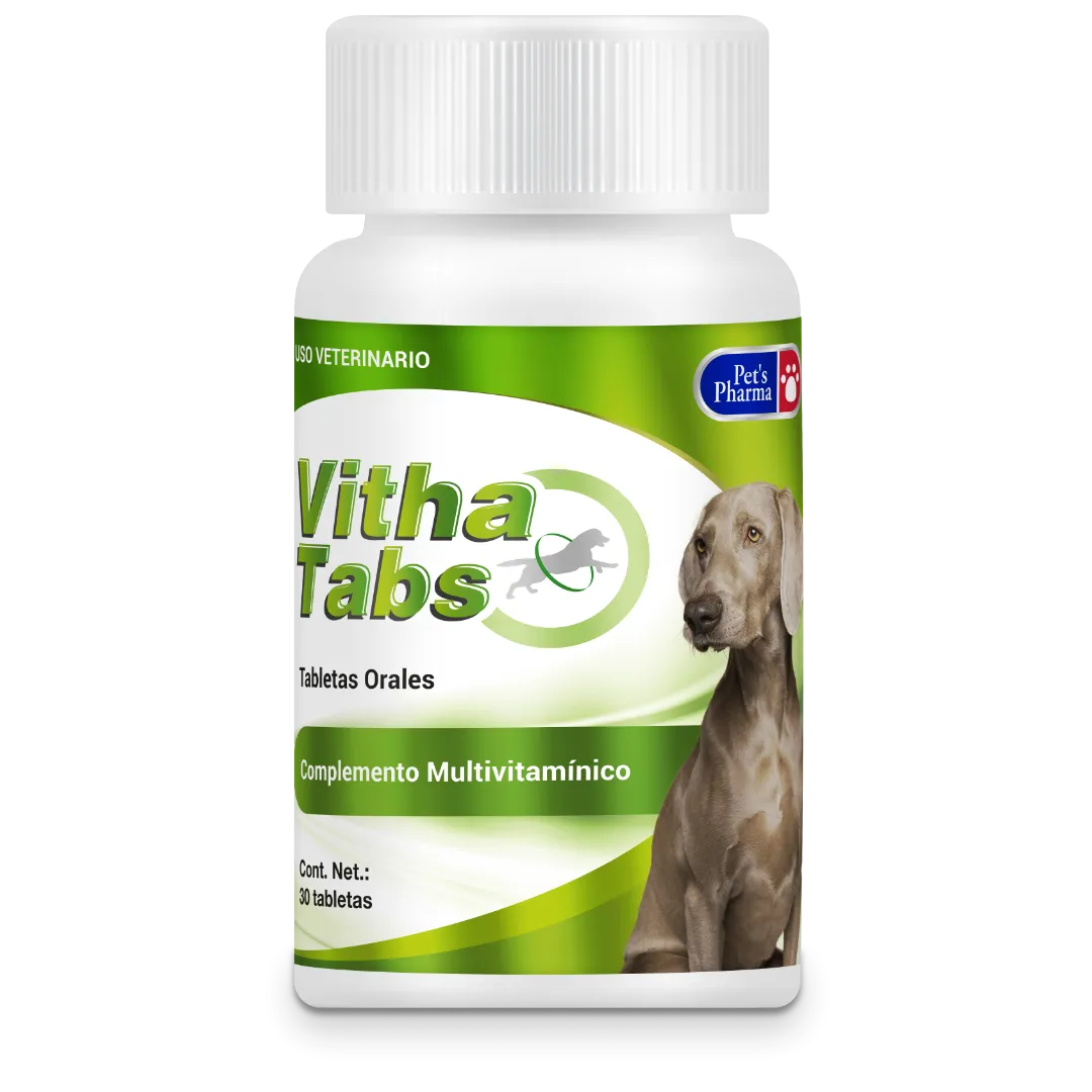 Vitha Tabs Pet's Pharma - 30 Tabletas